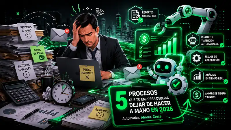 5 procesos que toda empresa en Venezuela debería dejar de hacer a mano en 2026