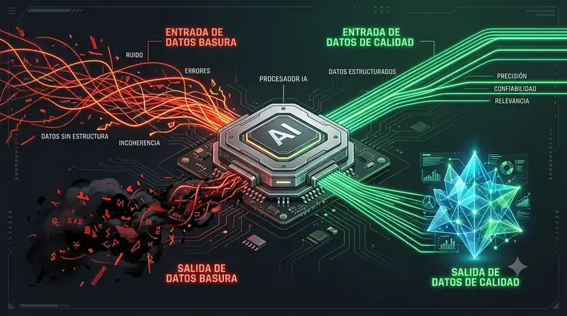 Basura entra, basura sale: cómo alimentar a la IA de tu negocio